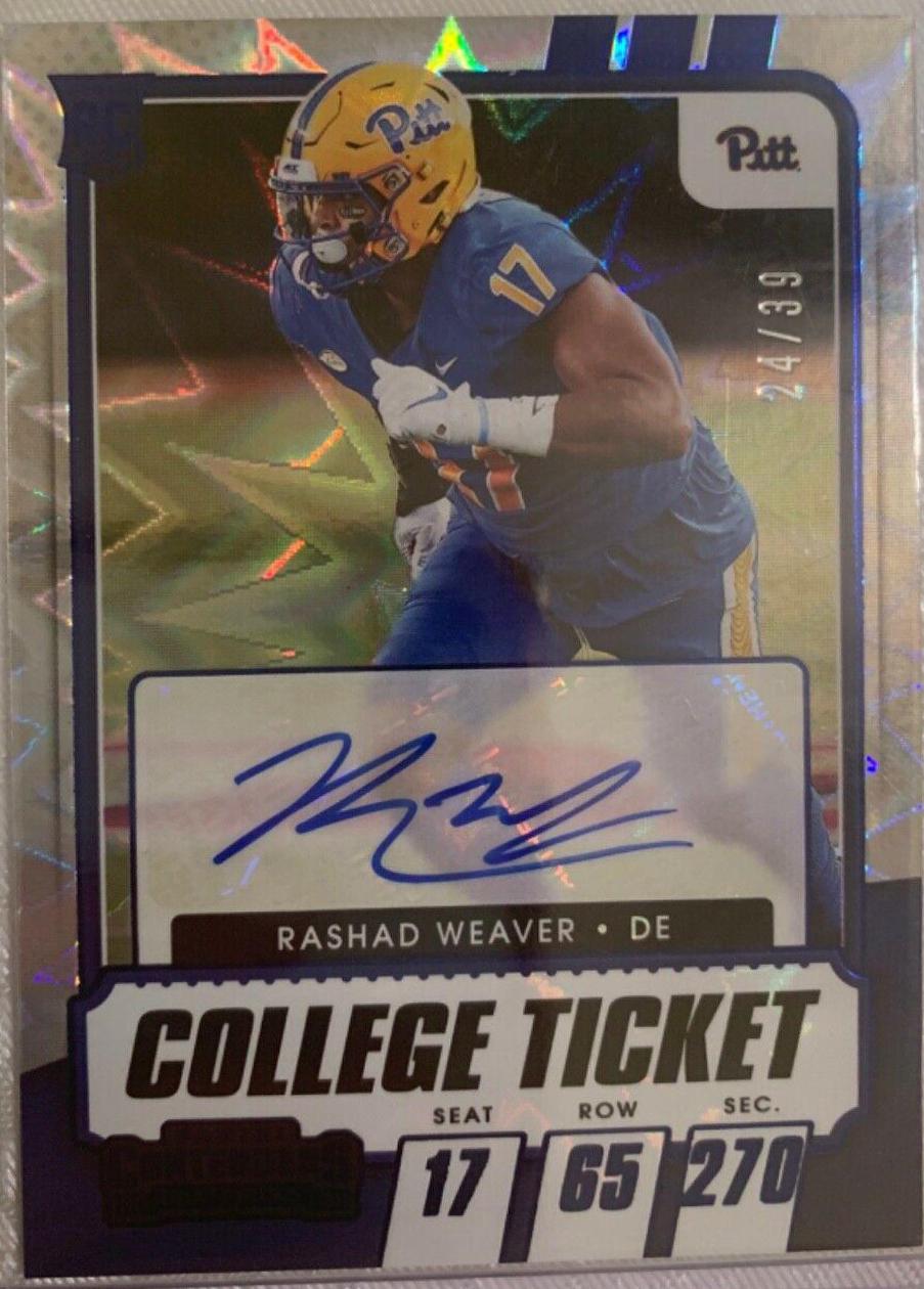 Rashad Weaver [Autograph Blue] #228