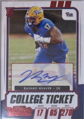 Rashad Weaver [Autograph] #228