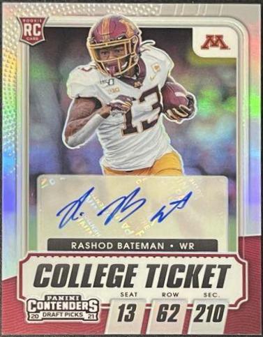 Rashod Bateman [Autograph Campus Ticket] #121C
