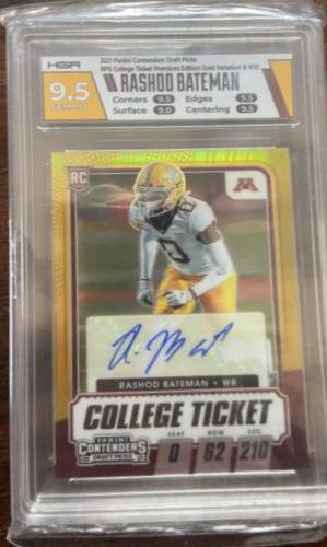 Rashod Bateman [Autograph Premium Gold] #121C