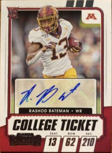 Rashod Bateman [Autograph] #121A