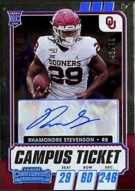 Rhamondre Stevenson [Autograph Campus Ticket] #191
