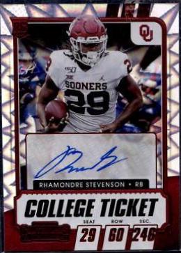 Rhamondre Stevenson [Autograph Red Explosion] #191