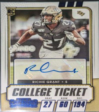 Richie Grant [Autograph Blue] #288