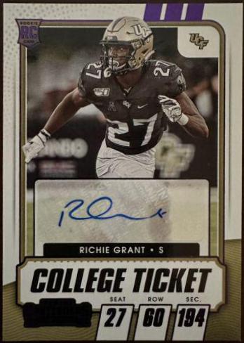 Richie Grant [Autograph Purple] #288