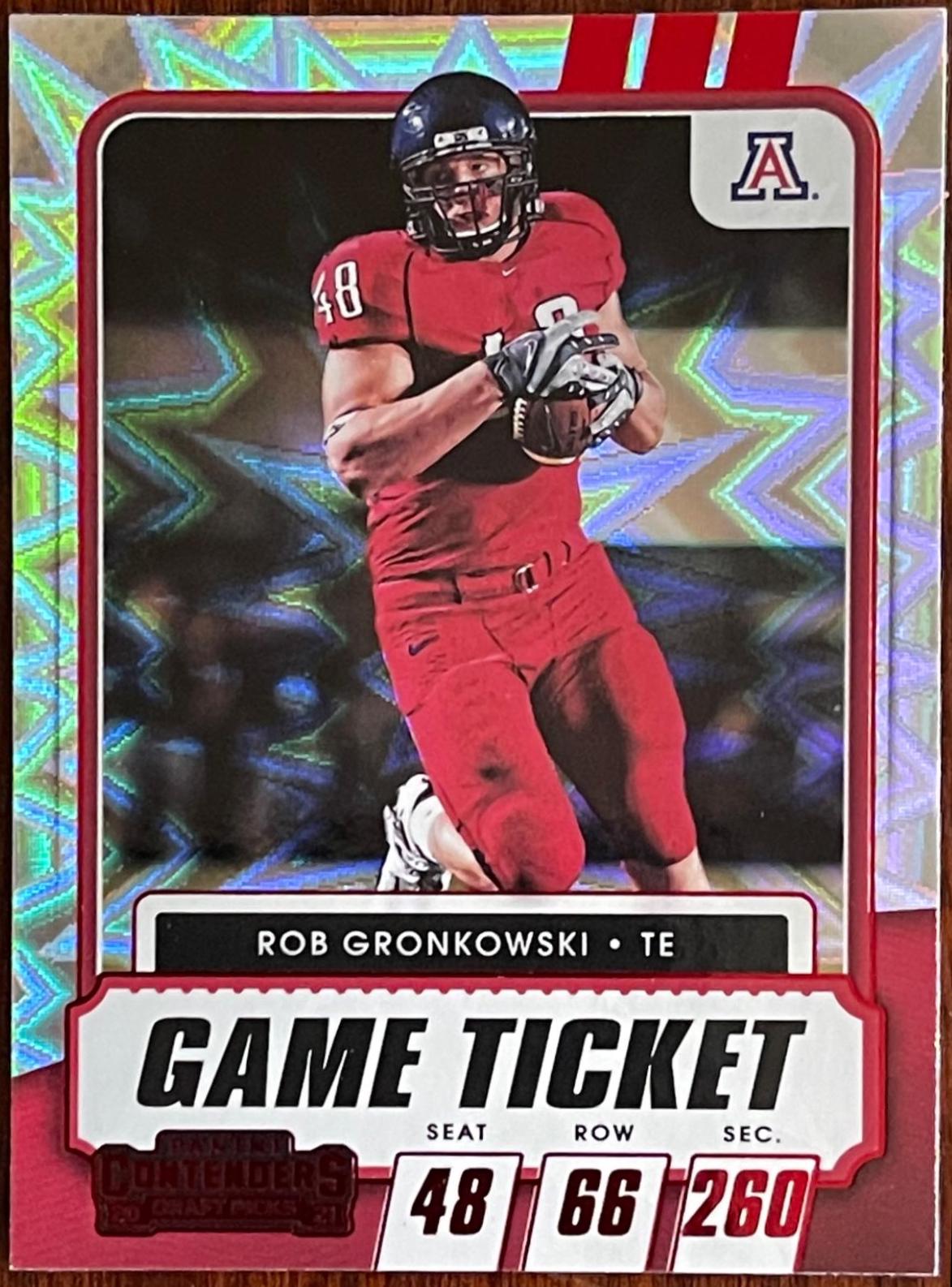 Rob Gronkowski [Red Explosion] #100