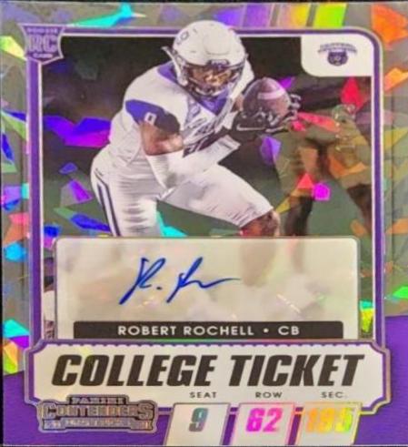 Robert Rochell [Autograph Cracked Ice Ticket] #241