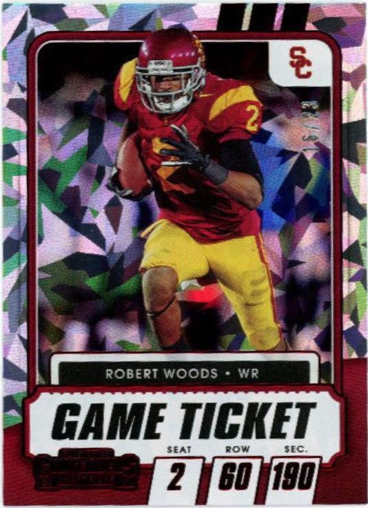 Robert Woods [Cracked Ice Ticket] #93