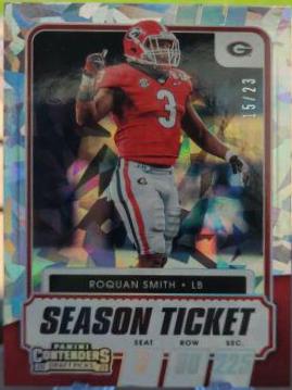 Roquan Smith [Cracked Ice Ticket] #85