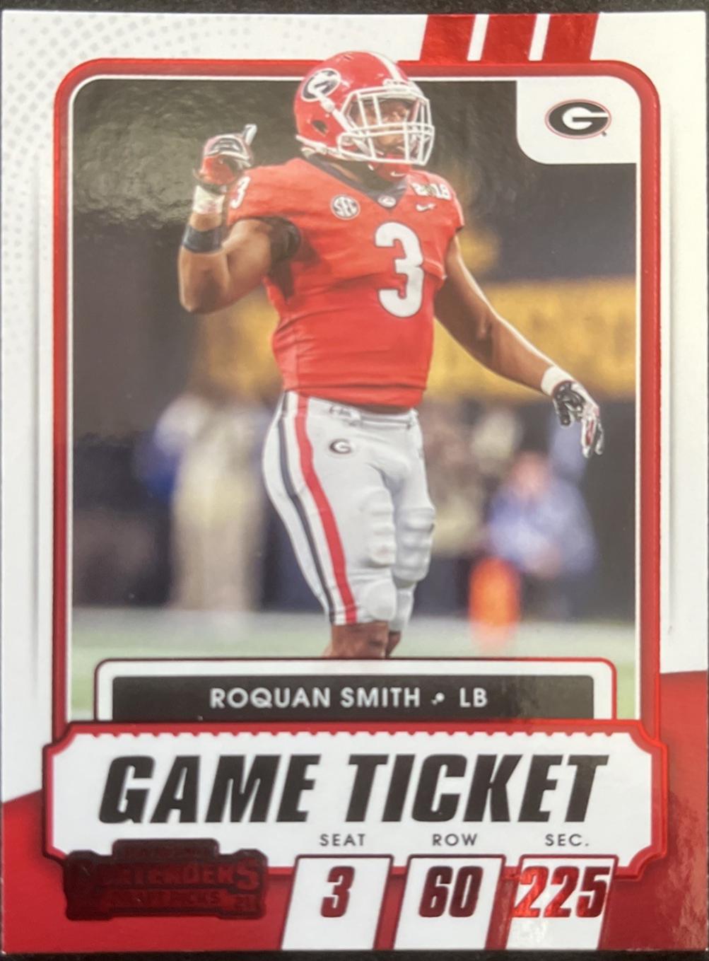 Roquan Smith [Red Zone Ticket] #85