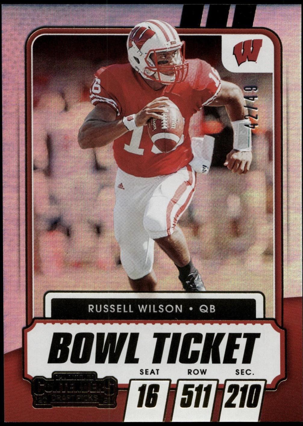 Russell Wilson [Bowl Ticket] #3