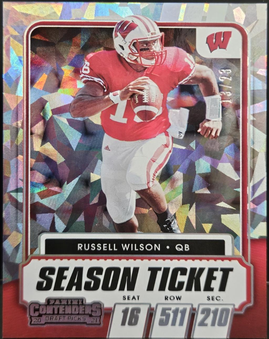 Russell Wilson [Cracked Ice Ticket] #3