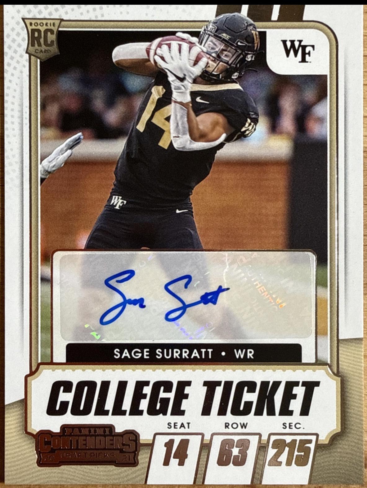 Sage Surratt [Autograph Purple] #149