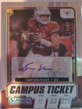 Sam Ehlinger [Autograph Campus Ticket] #146