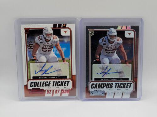 Samuel Cosmi [Autograph Campus Ticket] #195