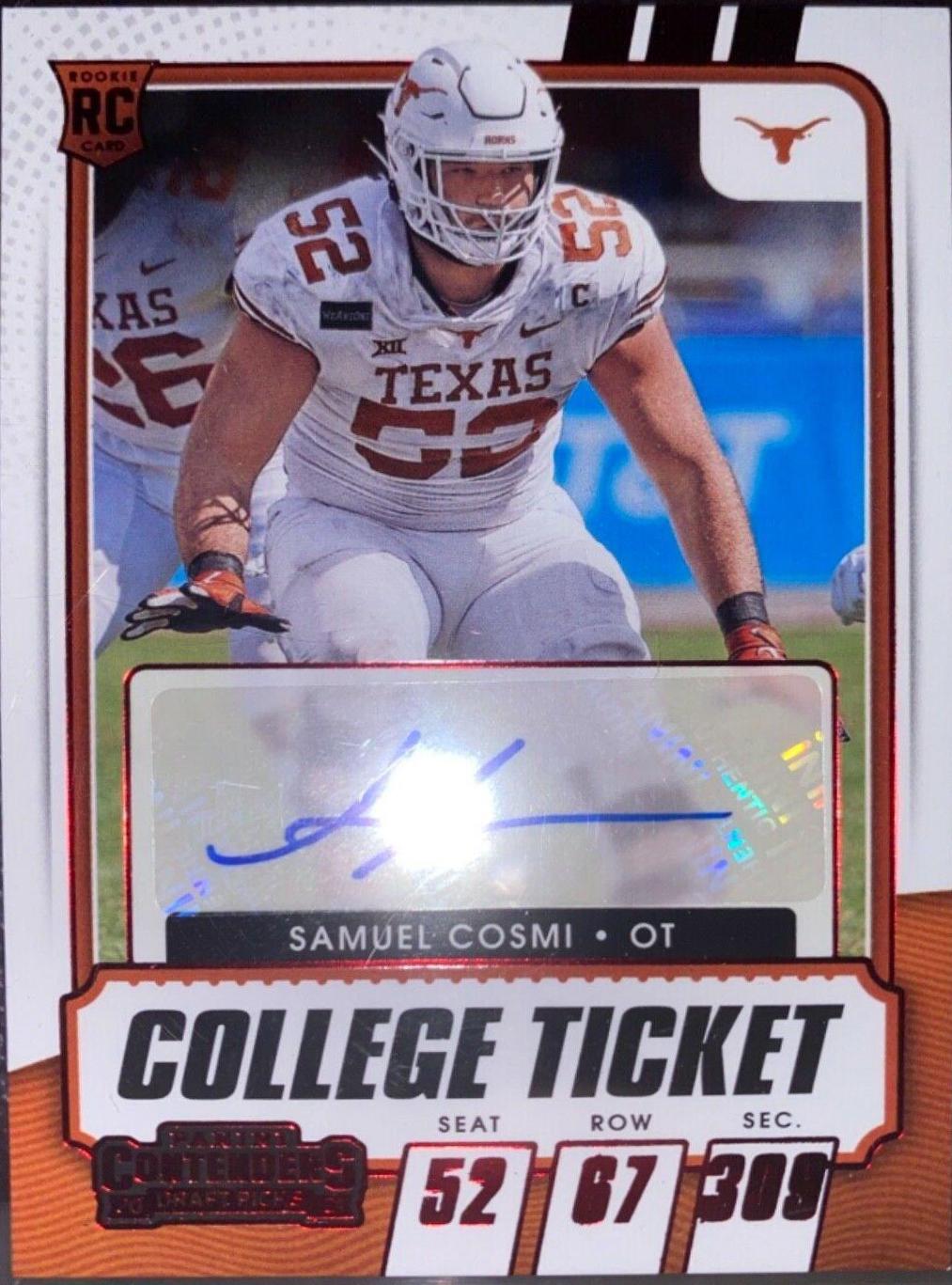Samuel Cosmi [Autograph Red] #195