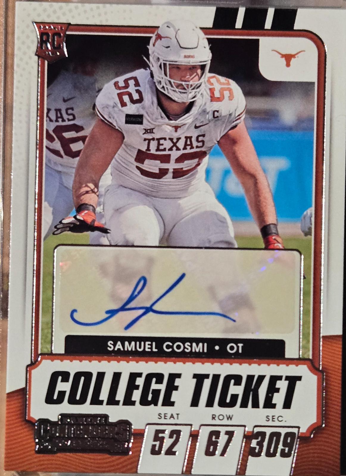 Samuel Cosmi [Autograph] #195