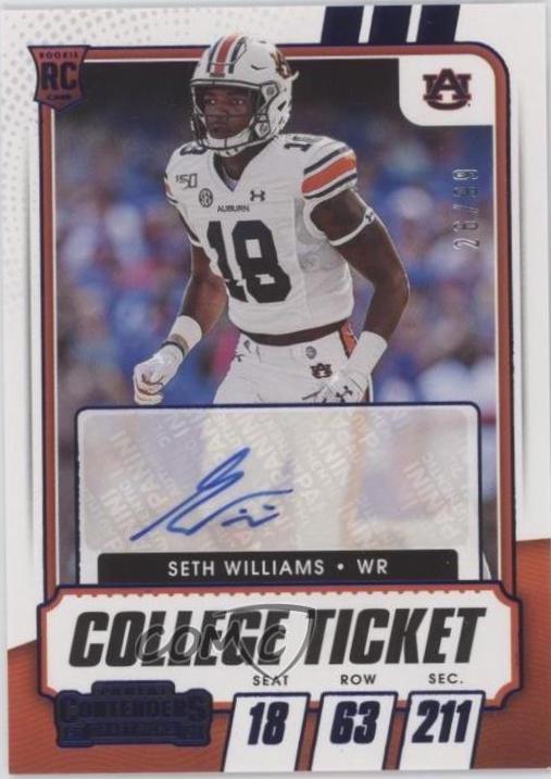 Seth Williams [Autograph Blue] #129