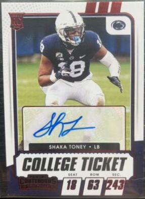 Shaka Toney [Autograph Red] #182