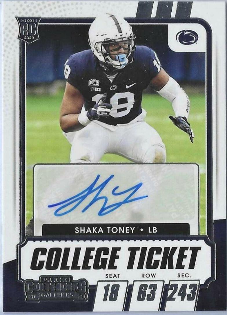 Shaka Toney [Autograph] #182