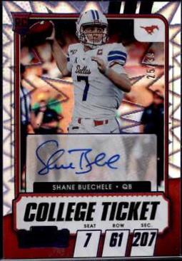 Shane Buechele [Autograph Blue Explosion] #145