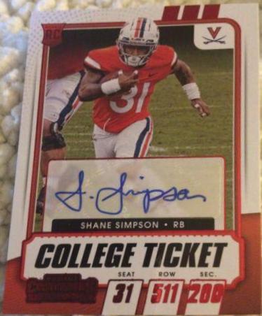 Shane Simpson [Autograph Red] #322