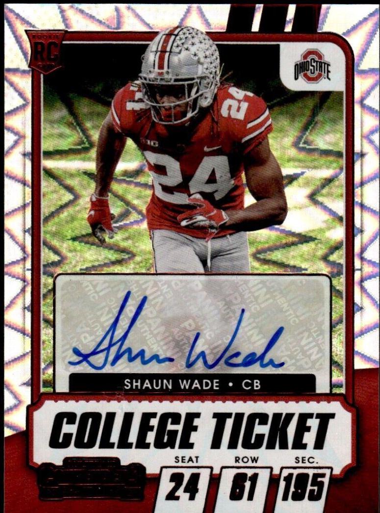 Shaun Wade [Autograph Red Explosion] #153