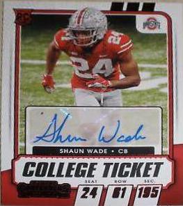 Shaun Wade [Autograph Red] #153
