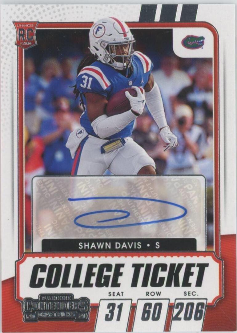 Shawn Davis [Autograph Campus Ticket] #224