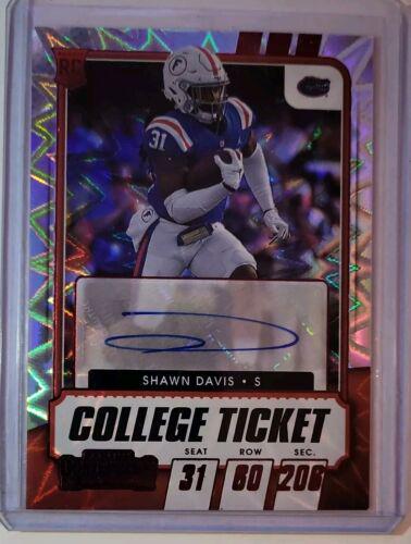 Shawn Davis [Autograph Red Explosion] #224