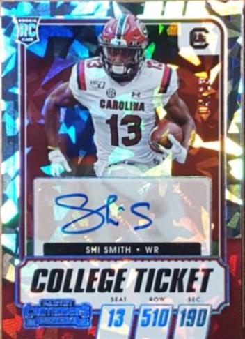 Shi Smith [Autograph Cracked Ice Ticket] #272