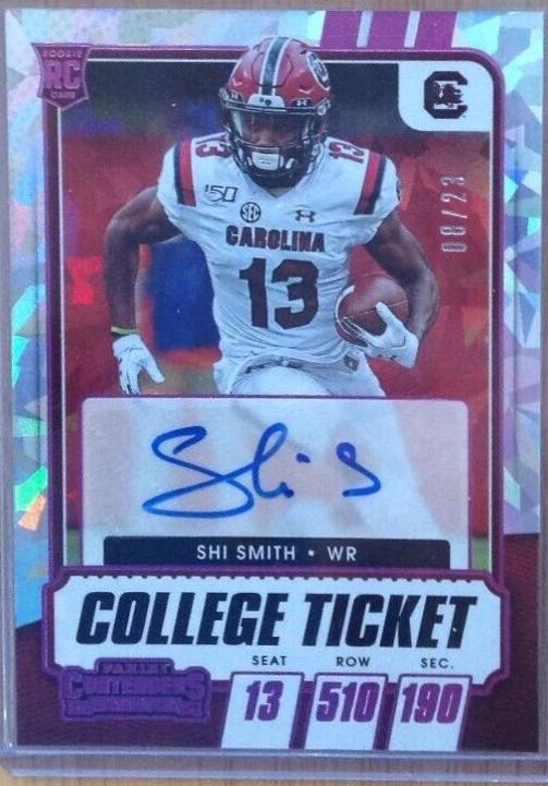 Shi Smith [Autograph Pink Cracked Ice] #272
