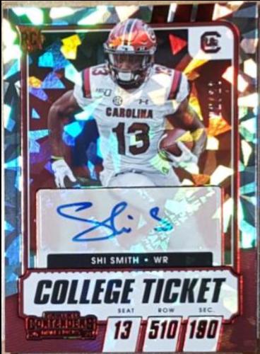 Shi Smith [Autograph Red Cracked Ice] #272