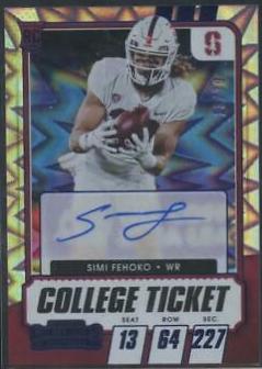 Simi Fehoko [Autograph Blue Explosion] #253