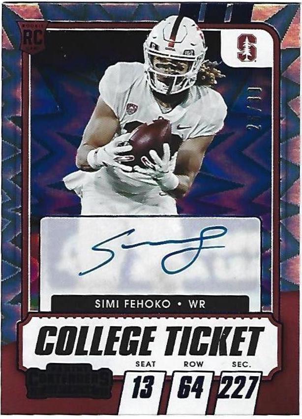 Simi Fehoko [Autograph Campus Ticket] #253