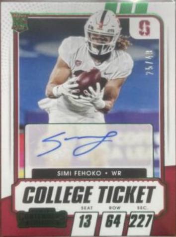 Simi Fehoko [Autograph Green] #253
