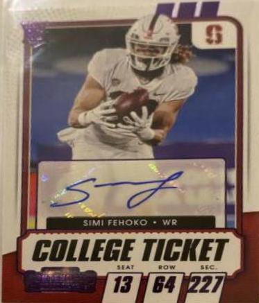 Simi Fehoko [Autograph Purple] #253