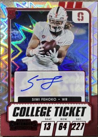 Simi Fehoko [Autograph Red Explosion] #253