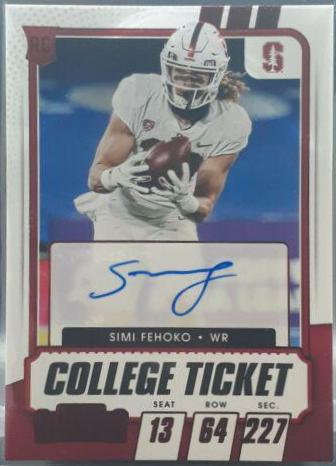 Simi Fehoko [Autograph Red] #253