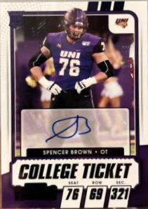 Spencer Brown [Autograph Blue] #213