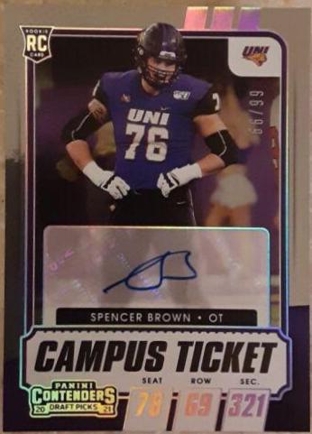Spencer Brown [Autograph Campus Ticket] #213