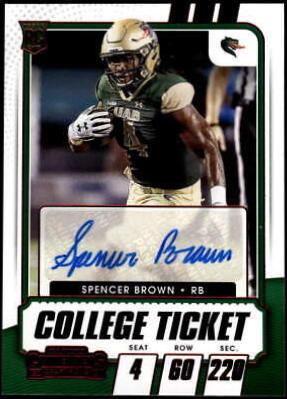 Spencer Brown [Autograph Green] #206