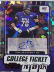 Spencer Brown [Autograph Red Cracked Ice] #213