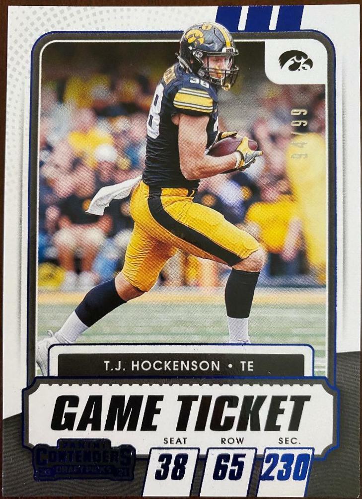 T. J. Hockenson [Blue] #99