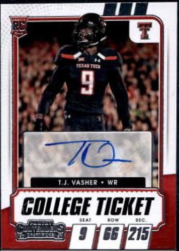 T. J. Vasher [Autograph] #243
