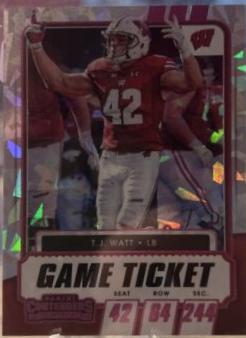 T. J. Watt [Pink Cracked Ice] #78