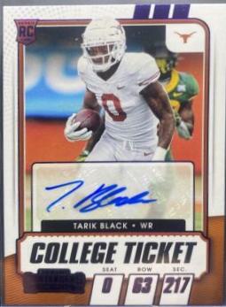 Tarik Black [Autograph Purple] #137
