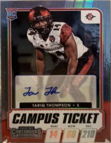 Tariq Thompson [Autograph Campus Ticket] #302