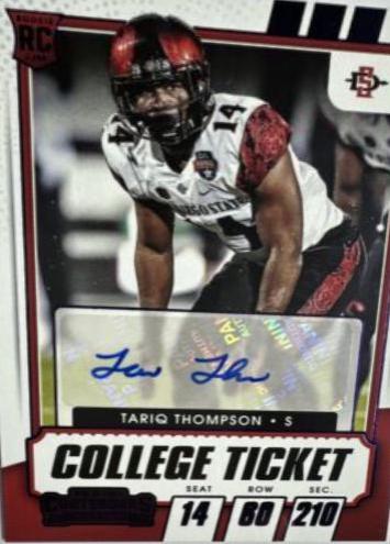 Tariq Thompson [Autograph Purple] #302