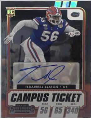 Tedarrell Slaton [Autograph Blue] #300